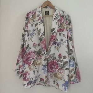 Floral Blazer